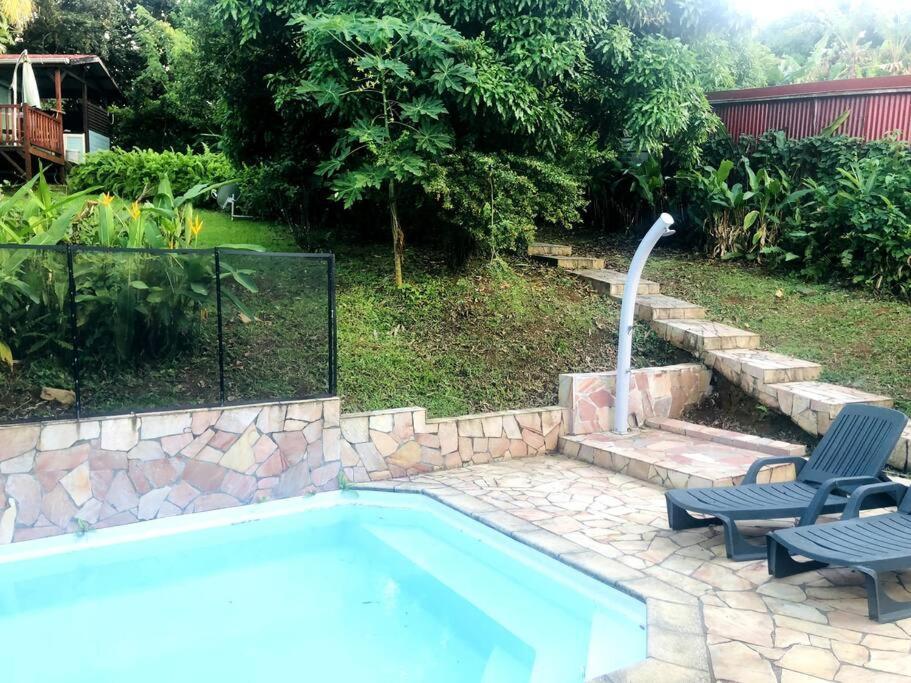 Studio Cosy Avec Piscine Saint-Joseph Bagian luar foto