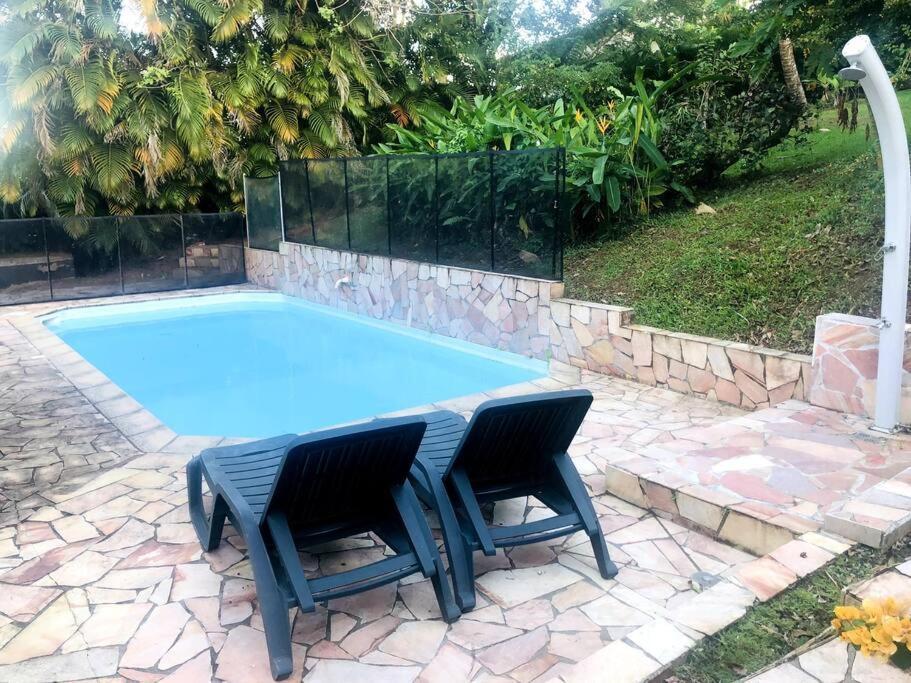Studio Cosy Avec Piscine Saint-Joseph Bagian luar foto