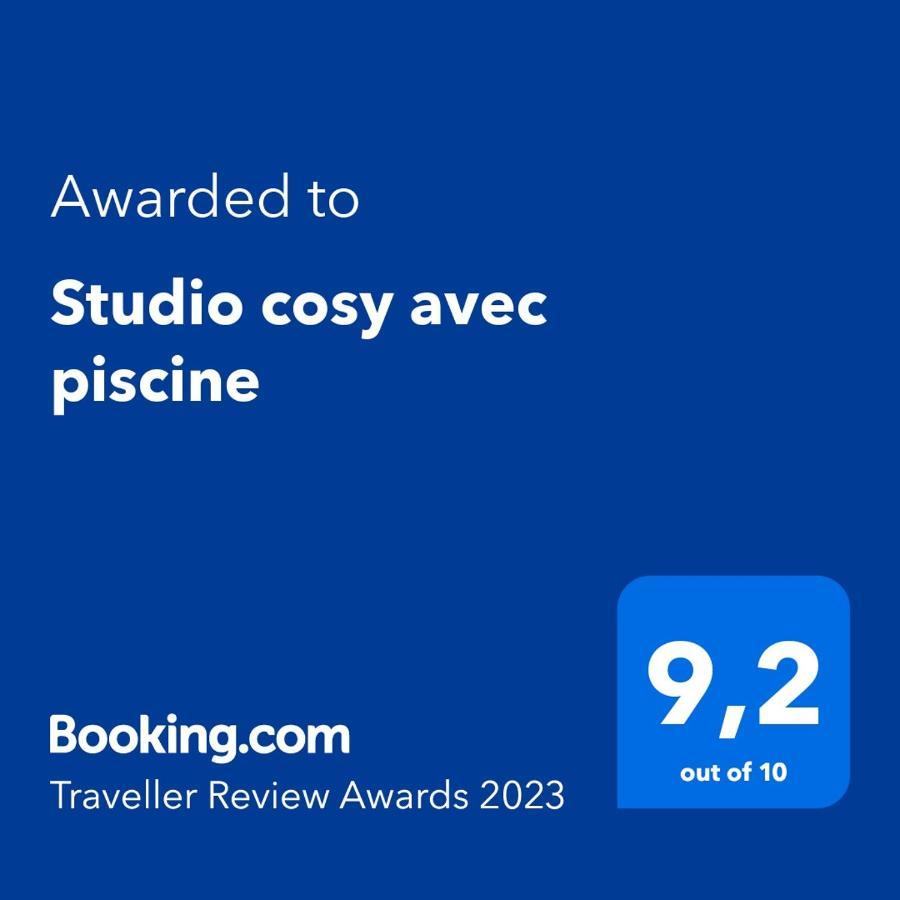 Studio Cosy Avec Piscine Saint-Joseph Bagian luar foto